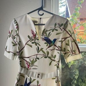 Ted Baker dress, size 2, great condition.